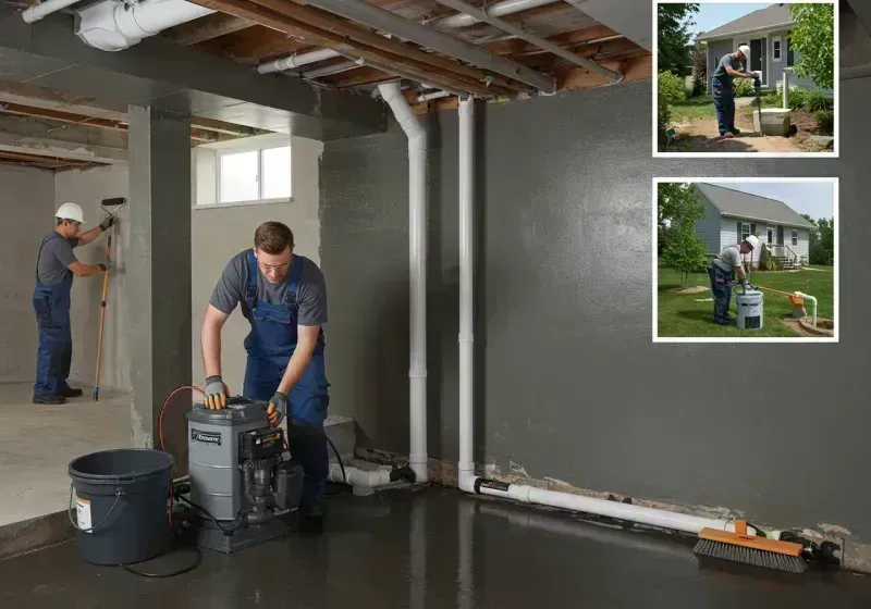 Basement Waterproofing and Flood Prevention process in Desloge, MO